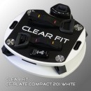Виброплатформа Clear Fit CF-PLATE Compact 201 WHITE  - магазин СпортДоставка. Спортивные товары интернет магазин в Твери 