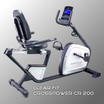 Горизонтальный велотренажер Clear Fit CrossPower CR 200 - магазин СпортДоставка. Спортивные товары интернет магазин в Твери 
