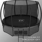 Каркасный батут Clear Fit SpaceHop 10Ft - магазин СпортДоставка. Спортивные товары интернет магазин в Твери 