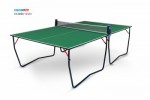 Теннисный стол Hobby Evo green - ультрасовременная модель для использования в помещениях - магазин СпортДоставка. Спортивные товары интернет магазин в Твери 
