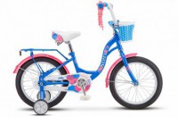 Детский велосипед Stels Jolly 16" V010 голубой розовый 2022 - магазин СпортДоставка. Спортивные товары интернет магазин в Твери 
