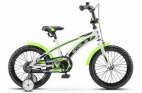 Детский велосипед Stels Arrow 16" V020 зеленый 2022 - магазин СпортДоставка. Спортивные товары интернет магазин в Твери 