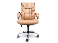 Офисное массажное кресло EGO BOSS EG1001 Орех в комплектации LUX - магазин СпортДоставка. Спортивные товары интернет магазин в Твери 