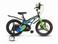 Детский велосипед Stels Galaxy Pro 16" V010 зеленый 2022 - магазин СпортДоставка. Спортивные товары интернет магазин в Твери 