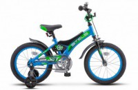 Детский велосипед Stels Jet 16" Z010 синий черный  2022 - магазин СпортДоставка. Спортивные товары интернет магазин в Твери 